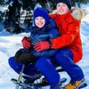 スキーグローブ子供大人の冬の雪グローブボーイガールスキースノーボード風力防水厚い暖かい冬は231212