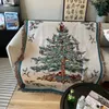 Dekens Jaar Geschenken Deken Notenkraker Kerstboom Ster Gooi Zacht Bed Quilt Kerst Decor voor Thuis 231211