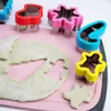 Baking Moulds Holiday Set Of 5 Stainless Steel Cutters Christmas Shapes For Fruits Fondant Homemade