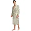 Men's Robes Men's Robes Mens Silk Satin Pajamas Pajama Pyjamas PJS Sleepwear Robe Robes Nightgown Robes S M L XL 2XL 3XL Plus Beige Blue Striped 231212