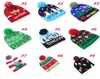 Nya vinterhattar Party Christmas Hat Vuxen Children039s Colorful Ball Hat Halloween Caps Led Sticked Hat With Light Kids Caps SK9083541