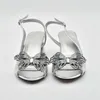 Scarpe eleganti Ultima alta moda italiana e borse Set coordinato decorato con farfalla di diamanti Scarpa africana per matrimonio