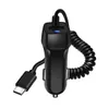 Caricabatteria da auto TOP con cavo USB caricabatterie per telefono cellulare per Samsung S10 Xiaomi cavo micro USB tipo C adattatore per caricabatterie per telefono per auto veloce