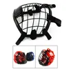 Riding Helmets Black Taekwondo Guard Child Detachable Protector Face Head face for Martial Arts Sparring Karate Grappling 231211