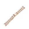 19 mm 20 mm 316l en acier inoxydable à deux tons Gol Silver Watch Band Strap Old Style Bracelet curbe curbe pour Rol Dateju Su183T