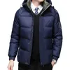 Herrenjacken, Herren-Fleecemäntel, männliche Parkas, atmungsaktiv, warm im Freien, verstaubare Jacke, Windbreakker, lang, 231212