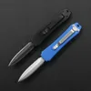 Mini 5inch Portable Pocket Outdoor Self-Defense Knife 440 Blade Key Chain Pendant EDC Multifunktionella verktyg Semestergåvor