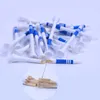 Golf Tees 100Pcs/Pack 3 1/4" Golf woodenTee Professional Golf Tees White with Stripe Mark Scale Golf Accesories Practice Supplies 231212