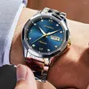 Zegarstwatches Taxau Automatyczne zegarek mechaniczny dla mężczyzn importowany japońskie ruch szafirowy kryształ luksusowy businesswatch Montre Homme