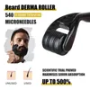 Escovas de cabelo Kit de crescimento de barba para homens Barbe Enhancerbeard Óleo Essencial Hidratante Cera Rolo Pente Estilo Tesoura Cuidados 231211