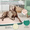 kennels pens Dog Bed for Large Dog Mat with Zipper Pet Bed Dog Mat for Medium Pet Mattress Pad Memory Foam Orthopedic Mattress for Pet Mat 231212