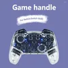 Game Controllers Wireless Gamepad With TURBO Bluetooth-compatible Controller Transparent 800mAh 6-axis Gyro For Switch/Switch OLED Console