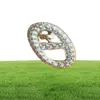 Luxo H Brand Brincos clássicos de pântano com charme de cristal de cristal anéis de ouvido de noivado de moda anéis de ouvido Brincho Lady Wedding4934693