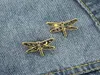 Cartoon Insect Dragonfly Clothes Brosch Sun Moon Star Paint Animal Pins For Women Sweater Kjolväskor Alloy Badge Jewelry Accessori3042206