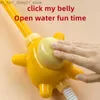 Bath Toys Baby Shower Sprinkler Kids Sprinkler Cartoon Little Yellow Duck Bath Toy Boys and Girls Badrum Spela vattenleksaker Q231212