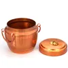 Christmas Decorations Pure Red Copper Braised Rice Pot Vintage Stew Cooking Picnic Kitchenware Can Be Thickened