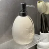 Sıvı Sabun Dispenser Seramik Losyon Şişesi Banyo Duş Jel Şampuan Patlama El dezenfektan Dağıtıcı Aksesuarlar