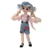 Bambole da 30 cm bambola bjd 23 articolazioni mobili 1 6 ragazze bjd vestito 3d marrone eye giocattolo con scarpe vestiti giocattoli per bambini per bambini regalo 231212