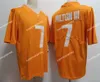 NCAA Tennessee Voluntee Jersey 5 Hendon Hooker Jersey 11 Jalin Hyatt Jersey 16 Wallen Jersey Manning zszyty koszulka 7 Milton III NOWOŚĆ