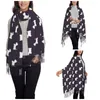 Etnische kleding West Highland Terrier Westie sjaal voor dames Winter Warm Pashmina Sjaal Wrap Hond Dier Leuke Cartoon Lange Dames