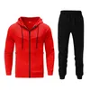 Herren Tracksuits Sportswear Frühling Herbst 2 Stück Sets Sportanzug Jacke Hose Sweatsuit Schäppchen Druckkleidung Männer Trailsuit Plus Size