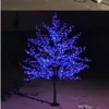 LED cerisier fleur arbre lumière 0 8m 1 2m 1 5m 1 8m nouvel an mariage Luminaria décoratif arbre Branches lampe éclairage extérieur 293D