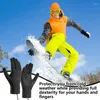 Cycling Gloves Hand Warmer Screen Touch Heating For Fishing Windproof Soft Mittens Riding Hiking Outdoor Adventure