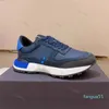 Designer skor rockrunner män sneakers topp läder plattform tränare kamouflage sneaker gummisultränare lapptäcke avslappnad sneaker