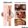 Andra hälsoskönhetsartiklar Lakerain Highlighter Contour Stick Eye Blush Highlight Concealer Beauty Mtifuncational Lätt att bära Long-L DHQ71