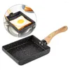 Pans Omelette Pan Mini Frying Japanese Style Tamagoyaki Anti Flat Base Pancake Non Stick Cooking Tools Rectangle Restaurant