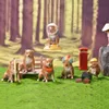 Blind box Thank You Cheems Series Box Shiba Inu Mystery Funny Dog Caja Ciega Action Figure Kawaii Model Meisjes Verjaardagscadeau 231212