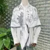 Scarves 130cm Silk Scarf Peace Olive Branch Brand Square Fashion Design Women Shawl Bandana Kerchief Beach Cover Ups