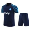 23 24 Survêtements de football NAPOLI ZIELINSKI ANGUISSA OLIVERA OSIMHEN FABIAN LOZANO SSC Pantalon de survêtement à manches courtes POLO VEST TRAINING