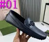 Luxe Designer Heren Loafers Geel Blauw Oranje Mocassins Italiaanse Slip Heren Jurk Schoenen Origineel Man Kantoor Feest Bruiloft Drive Casual