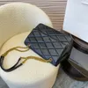 10 En lyxig högkvalitativ crossbody designer väska designer axel bagspurses designer kvinnor väskor handväska kedja väska vikar designer väska dubbel klaffväska