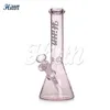 Hittn Beaker Bong Color Glass Bong 10インチ厚さ5mmの手吹きガラス水パイプ14mmジョイントレイクグリーンピンクブルーブラック2024 NEW