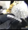 Paar Eternity 4Mm Lab Diamond Ring 925 Sterling Sier Bijou Engagement Wedding Band Ringen Voor Vrouwen Mannen Fijne Partij Sieraden Yeoak 9912145