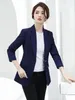 Kvinnors kostymer 2024 Spring Autumn Fashion Kvinnor Liten kostym Solid Color Slim Fit Girl Office Jacket Feminino High End Casual Femaletops