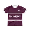 2023 2024 Kids Rugby Jersey 23 24 Manly Sea Eagles Rabbitohs Jersey Jongens Meisjes Thuis Weg Outdoor Jersey Kinderen t-shirts