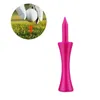 Golf tees 100 adet golf tees düşük dirençli golf tees plastik uzun toplar taban kale destek tees uzun uzak hit antrenman için 231212