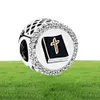 925 Sterling Srebrny Dangle Charm Nowy Bible Krzyż Anioł Jezus Bog Fit Fit Bransoleta DIY Jewelry Akcesoria1847941