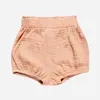 Pantaloncini Born Baby Bloomers Pantaloni estivi per ragazze in puro colore Pantaloni in PP