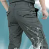 Мужские брюки 2023 Наружная водонепроницаемая тактическая рабочая одея