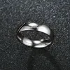 Trouwringen 1 Stuk 4/5mm Bosomate Titanium Staal Voor Paar Liefde Ring Vrouwen Mannen Sieraden Gift EU size5-13