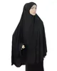 Vêtements ethniques Overhead Hijab Long Khimar Femmes Musulman Voile Prière Eid Ramadan Turban Foulard Wraps Islamique Turquie Arabe Coiffe Burqa