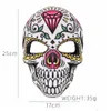 Maschere di design Giorno messicano dei morti Maschera Skl Cosplay Scheletri di Halloween Maschere di stampa Vestire Purim Costume Party Prop Drop Deliver Dhn0K