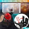 Sports Toys Sports Toys Indoor Basketball Hoop For Kids And Adts Door Room Mini Game With Electronic Scoreboard Complete Accessories D Dhdyb