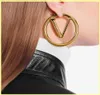 Big Size Women Hoop Earrings Designer Gold Letter L Earring Womens smycken Halsband Party Bröllopälskare Giftengagemang Bride 215490285