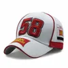 Casquette de baseball italienne souvenir moto gp motorfiets Racer 58 Simoncelli san carlo hiphop pour hommes loisirs Gorras Snapback hats2870