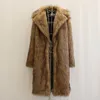 Casaco de pele sintética masculino, jaqueta quente de inverno para homens, grosso, plus size, jaqueta longa, vintage, plus size, jaqueta de neve, casacos de pele masculinos 231211